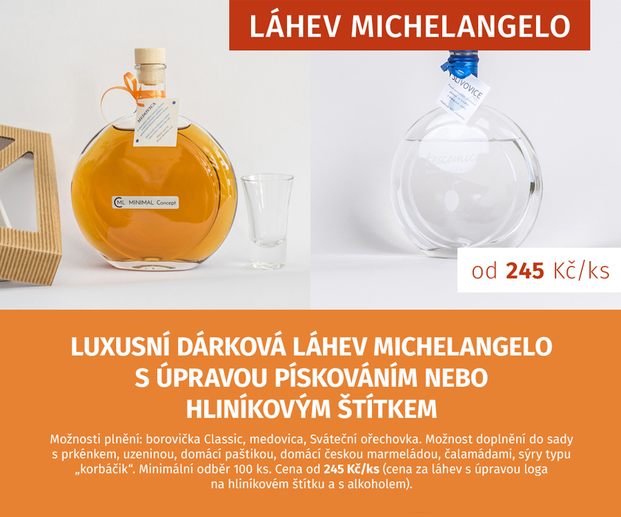 Láhev Michelangelo